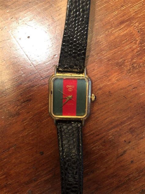 how much are gucci watches worth|authentic vintage gucci watch.